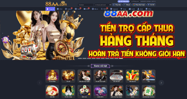 88aa - Nhà Cái 88AA Cổng Cá Cược Trực Tuyến Uy Tín, Đa Dạng Trò Chơi